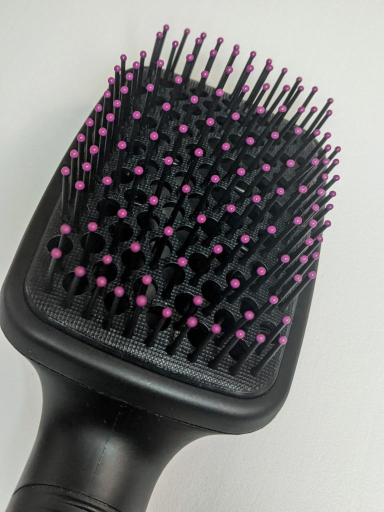 REVLON Pro Collection Salon One-Step Hair Dryer and Styler detangling bristles